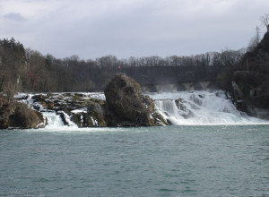 Der Rheinfall in Schaffhausen